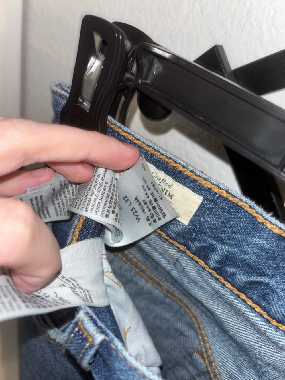 Levi’s 501 Straight Jeans W25 Medium Wash High Rise Levi’s Premium Straight - Picture 3 of 4